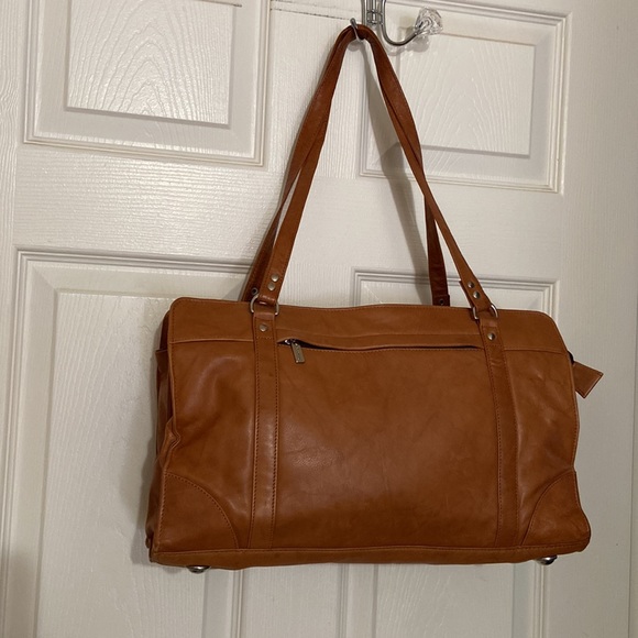 Vintage Ashlin Large Leather Handbag - Picture 14 of 15